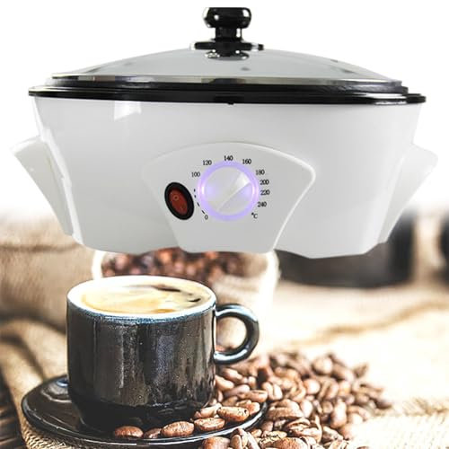 Beachtiful Tostador de Café Eléctrico, Tostador de Café, Tostadores de Café para Uso Doméstico, Máquina Tostadora de Café, Tostador de Café en Grano, 800 g