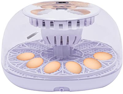 Egg Incubator, Automatic Turning Incubator, Smart Home Egg Incubator, Accommodates 12 Eggs, Suitable for Home, Training and Laboratory Use
