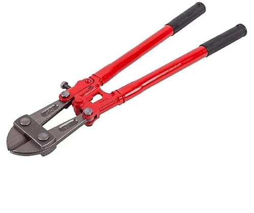 Bolt Cutters 18 Inch Heavy Duty – 45.5cm Carbon Steel Bolt Cutter Tool with Heat Treated Jaws & Anti Slip Grip Handles – Metal Wire Chain Rod Cable Cutter for DIY Workshop Construction