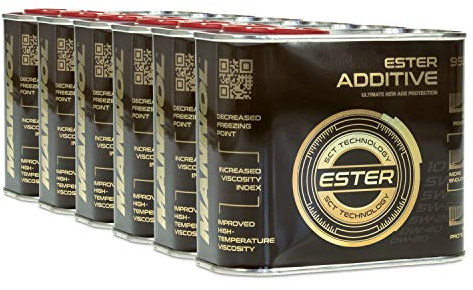 MANNOL 6 x 500ml, Motoröl Additive mit synthetischer Ester