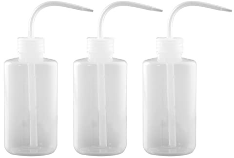 Jarra de riego de 150 ml, paquete de 3 unidades, botella de plástico, botella pulverizadora de seguridad para plantas suculentas, pequeñas plantas en maceta, plantas de agua, flor de frescor
