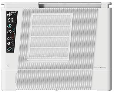 EcoAir DDWH10 Desiccant Dehumidifier 6L or Heater | Wall Mount/Free Standing | Remote Control | Home Garage Basement Boat Bathroom