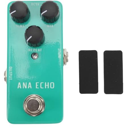 Effets de Guitare électrique Pédale Vrai Pontage de Délai Analogique Pédale de Bande Chaude comme un Son écho Trois Boutons Intuitifs Dc9v