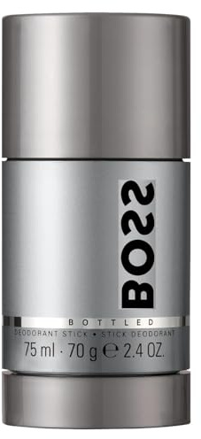 HUGO Bottled Deodorant Stick for Him 70g | Woody Scent with Notes of Apple, Cinnamon and Wood - Light Longevity