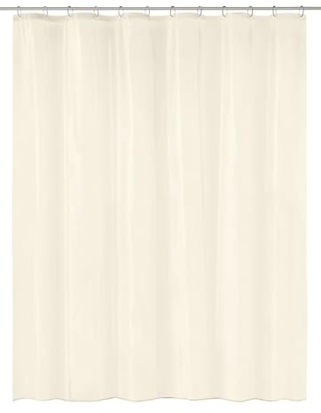 Kleine Wolke Duschvorhang UNO, 180 x 200 cm, Ecru