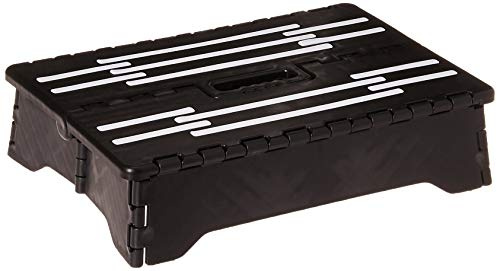 North American Healthcare Portable Folding Step, Black, 1 Count