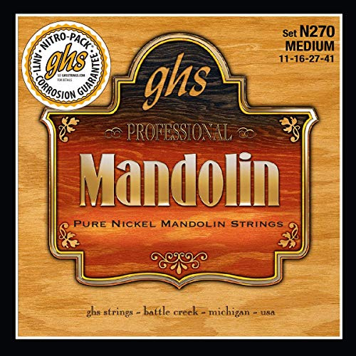 GHS MANDOLIN - Pure Nickel String Set - N270 - Medium