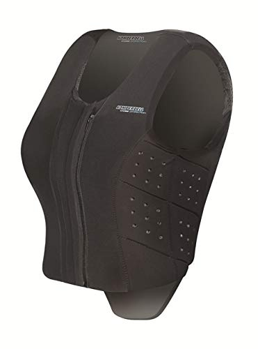 Komperdell Sicherheitsweste Equestrian Frontzip Slim Fit | Farbe: schwarz | Größe: L