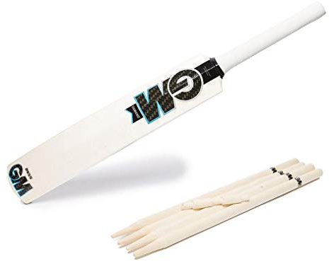 Gunn & Moore GM Cricket unisex barn diamant cricket set - svart/blå/vit, storlek 5