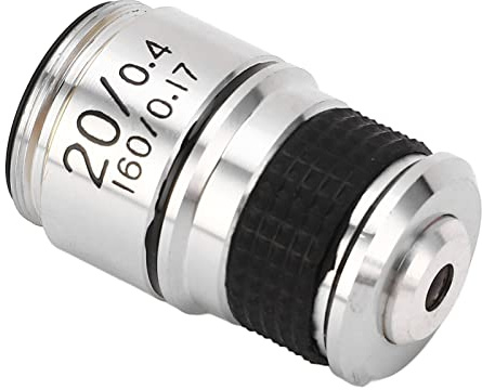 Lente microscopio, lente microscopio de interfaz RMS 20X para observación