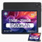 DOOGEE T10 Pro Tablet 10,1 Pulgadas FHD+ con 15GB RAM + 256GB ROM (Ampliable 1TB), Android 14 Tablet, Batería de 8580mAh, Octa-Core con Dual 4G LTE, WiFi 2,4/5G, TÜV-Certificado, 13MP + 8MP, Negro