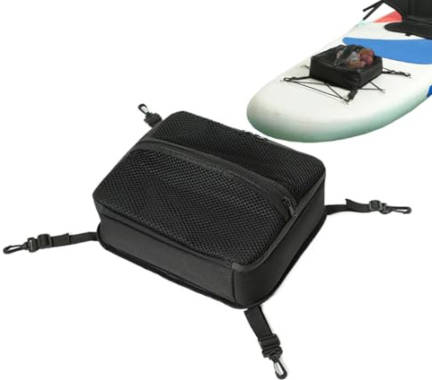 Paddle Board Cooler Bag, Dry Bags for Kayaking Waterproof, with Adjustable Strap, Portable Kayak Storage Organizer Paddle Board Accessories for Deck Fishing Kayaking