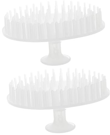 Homoyoyo 2 pièces Brosse Shampooing Étanche avec et Adaptée à Types de Cheveux Brosse à Cheveux pour Adultes Couleur Aléatoire Couleur Aléatoire