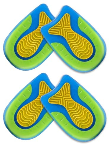 2 Pairs Heel Cushion Pads for Daily Walking, Running, and Sports Activities