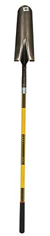 Structron-49556 Drain Spade 14 Gauge Shovel with Premium Fiberglass Handle (Various Size and Style)
