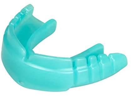 OPRO Snap-Fit Mundschutz für feste Zahnspangen – Zahnschutz für Boxen, Kampfsport, MMA, Rugby, Hockey – für Erwachsene & Kinder (Alter 10+) – Stoßfest – Sofort-Passform – Mit zahnärztlicher Garantie