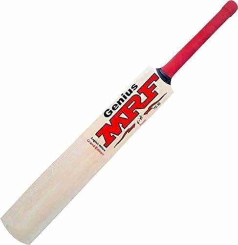 JaHaNa Sports Wooden Cricket Bat Popular Willow for Tennis, Rubber Ball (Full, Plain)