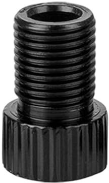 12 stycken cykelventilsadaptrar, cykelventiladapter, fransk ventil, Presta-ventiladapter, cykelventiladapter, sclaverand-ventiladapter, fransk ventiladapter, svart