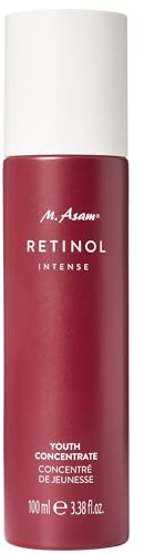 M. Asam RETINOL INTENSE Youth Concentrate (100 ml) – Retinol Serum Hochdosiert Für Anti Aging Frauen, Straffendes Serum Gegen Falten Und Augenringe, Mit Retinal Für Sichtbar Glattere & Straffere Haut