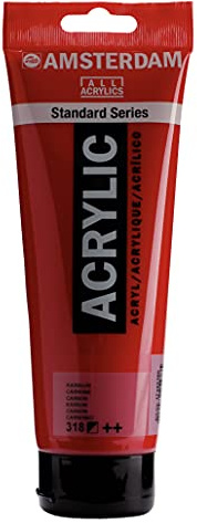 Amsterdam Standard Series Acrylic Tube 250 ml Carmine 318 (17123180)