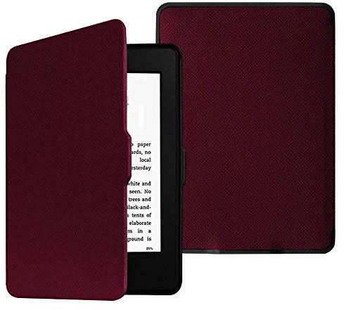 Fintie Hülle für 6 Kindle Paperwhite 2012-2017 (Modellnummer: EY21, DP75SDI) - Schutzhülle mit Auto Sleep/Wake (Nicht GEEIGNET für wasserfest Kindle Paperwhite 10./ 11. Generation), Lila