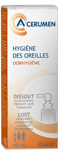 Gilbert A-Cerumen Ohrhygiene, 40 ml