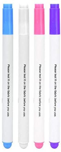 Biitfuu Verschwindender Tintenmarkierungsstift, Luft-Wasser-löschbarer Stift Stoffmarker Temporäre Markierung Auto-Vanishing Pen zum Nähen von Stoffen