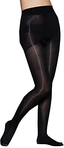 BESYFAY Herren Männer 8 Den Öl Glänzend Strumpfhosen Unterwäsche Durchsichtig Hochelastische Strumpfhose