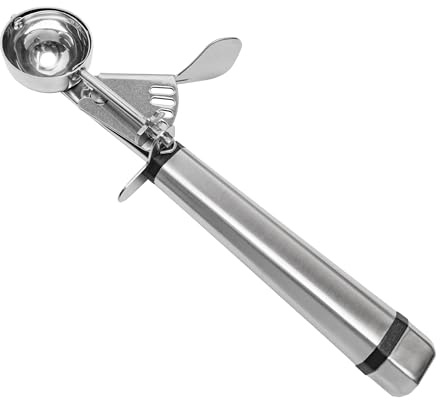 Fat Daddio's SCTP-60 Stainless Steel Cookie Portioning Scoop, No. 60, 1 tbsp