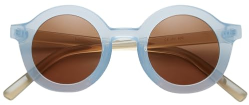 BABYMOCS Gafas de Sol Para Bebés (0–1,5 años) Con Protección UV400 (Cat. 3). Montura de Bioplástico Reciclado, Sin BPA. Diseño Sueco Unisex, Incluye Funda Protectora.
