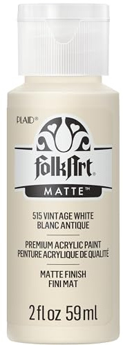 Folk Art Acrylic Paint in Assorted Colors (2 Ounce), 515 Vintage White