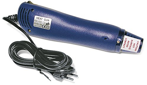 Rayher Heißluftgerät, Embossing Heißluftgebläse 300W, 29,5 x 13,5 x 7,5 cm, zum schnellen und einfachen schmelzen von Embossing Puder, erreicht ca. 380°C, 8919900, Blau