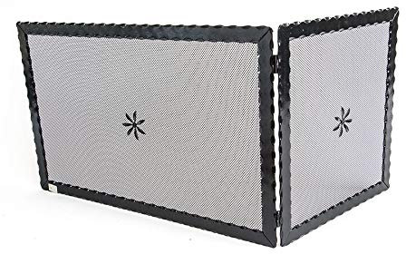 CP38-MARTELLATO- PARASCINTILLE ANG.IN FERRO BATTUTO CM 80 CRUCCOLINI