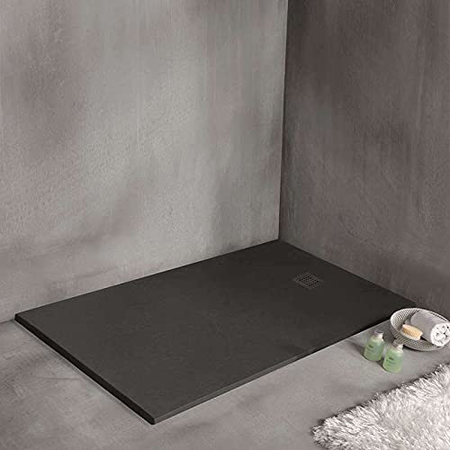 STRATO - PLATO DE DUCHA - Platos de ducha - Negro - 100x70x2CM