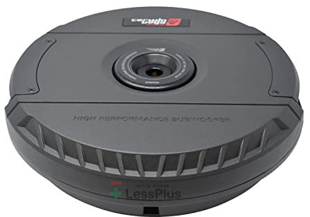 Cerwin Vega Vega Shallow 12 300W RMS Spare Tire Passive Subwoofer - Ultimate Space-Saving Car Audio System, Deep Bass, Easy Installation, Non-Resonant Enclosure, Fits Most Vehicles VS12SH