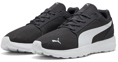 Puma Softride Cosmic LtSneaker Unisexe, Plat Gris Foncé Puma Blanc, 43 EU