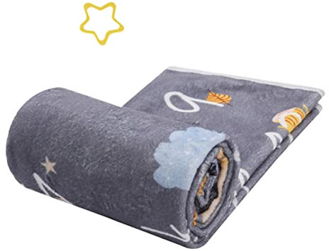 Hemobllo 75x100cm Babydecke Tröster Neugeborenen Fotodecke Weiches Flanellmaterial Für Jungen Mädchen