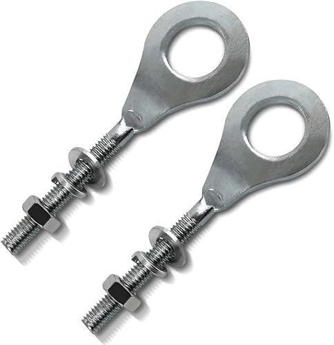 2 stycken 15 mm kedjeaxel justeringsklämma för 50cc 70cc 90cc 110cc 125cc ATV motorcykel minicykel Baja Z50R CRF XR 50 70 80 100 MBX10 MBX11 ATV Pit Dirt Bike