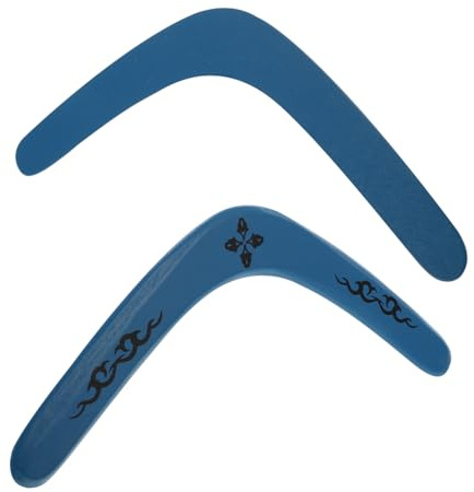 Kisangel Giocattolo per Bambini in Legno Boomerang Professionale, Facile da Lanciare e Tornare, Gioco all’Aperto per Tutta La Famiglia