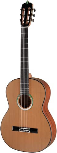 ARTESANO Konzertgitarre, Nuevo Verde, vollmassiv, Softcase