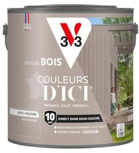 V33 Peinture Bois Couleurs d'ICI - Beige nature - 2L