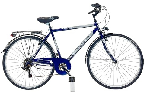 Bicicletta da città Canellini Moving Acciaio Uomo 28 (blu)