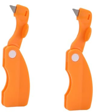 AORHOFJ 2 Stück Multifunktions-Orangenschäler, Orangenschäler Zitronenschäler Zitrusschäler Obstschäler Kunststoffschäler Küchenwerkzeug Zitrone und Grapefruit schälen
