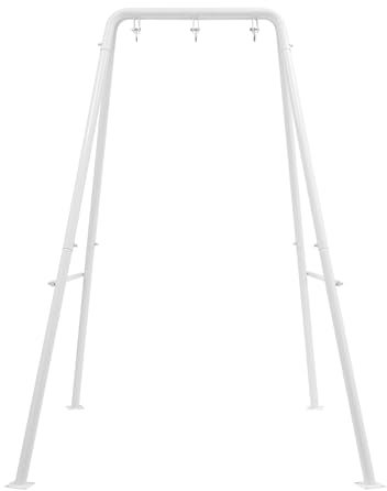 Cadre de fauteuil suspendu, 134 x 118 x 178 cm, robuste, pour chambre à coucher, balcons, jardins