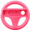 OSTENT Mario Kart Racing Spiele Lenkrad kompatibel für Nintendo Wii Remote Controller Farbe Pink