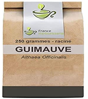 Tisane Guimauve racine 250 GRS France Althaea officinalis.