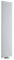 Milano Riso White Vertical Single Flat Panel Radiator - 1800mm x 400mm