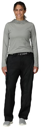 FROGG TOGGS Women's Stormwatch Waterproof Pant, Black, Large