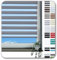 Rollmayer Klemmfix-Doppelrollo ohne Bohren Klemmrollo Fensterrollo Duo Rollo Sonnenschutzrollo Zebrarollo Seitenzugrollo für Fenster und Tür (Graphit - 55 x 150 cm - BxH)