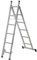 Werner 3 in 1 Aluminium Combination Ladder Multi Purpose 3 Way Ladder, Silver, 7101318